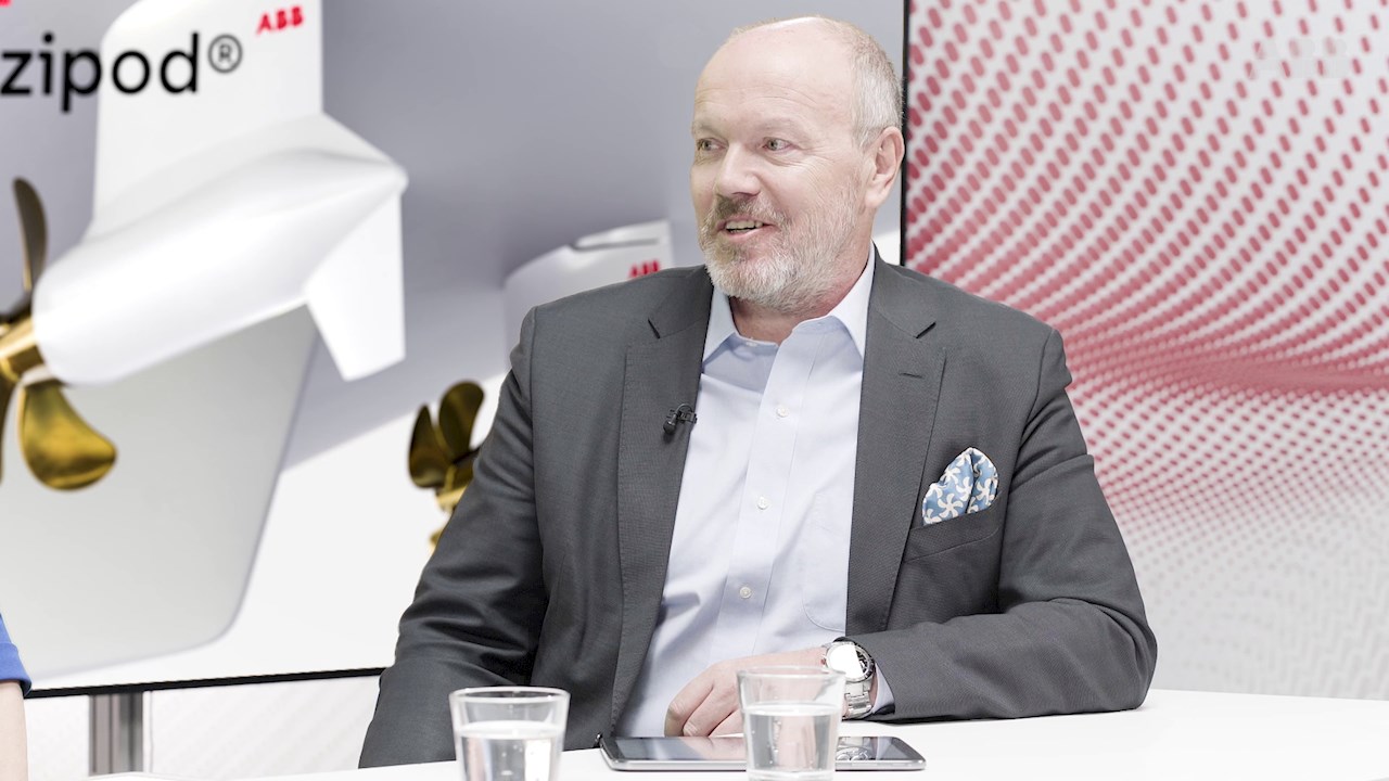 Jukka Varis 從一開始就使用 Azipod? 系統(tǒng)。