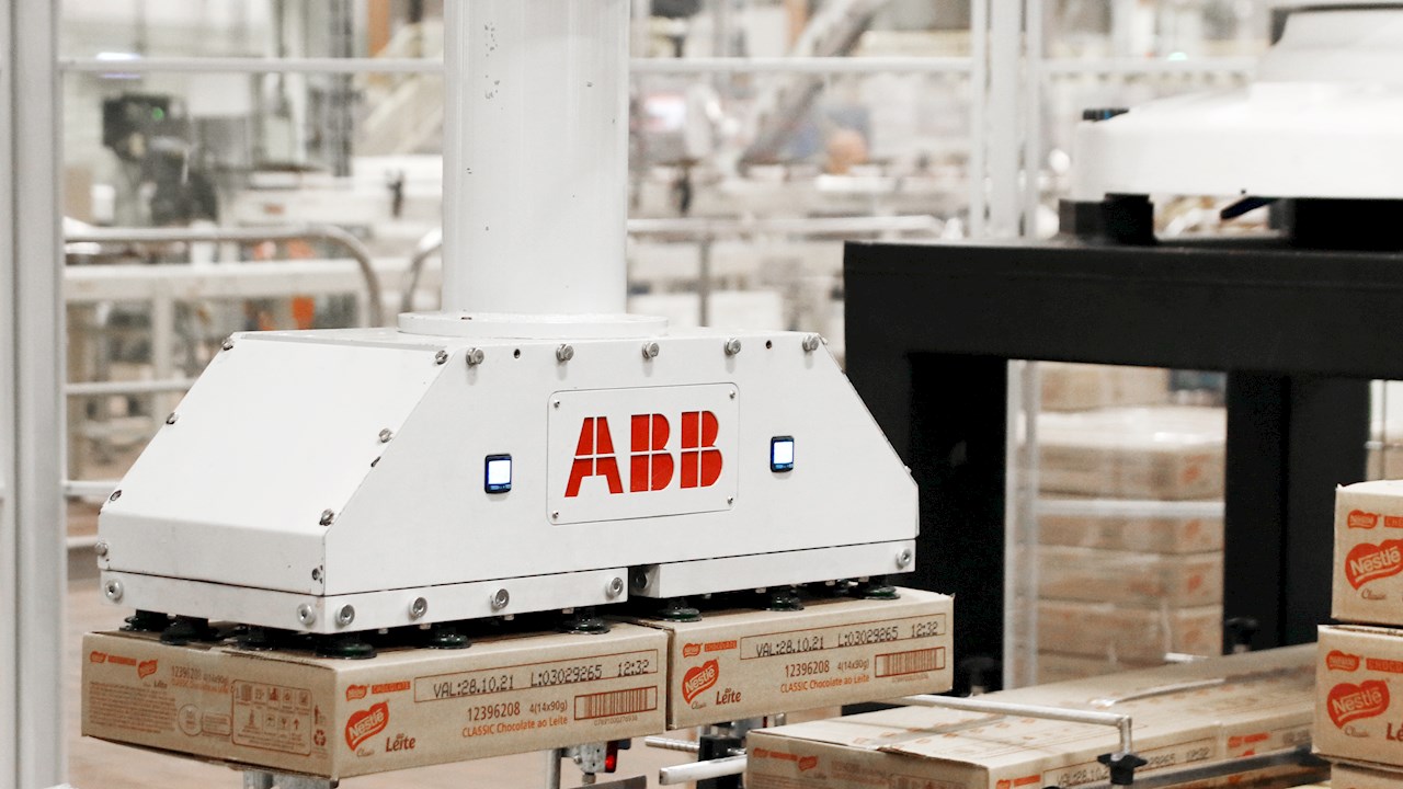 ABB 機器人將雀巢巴西工廠的生產力提高了 50% 以上